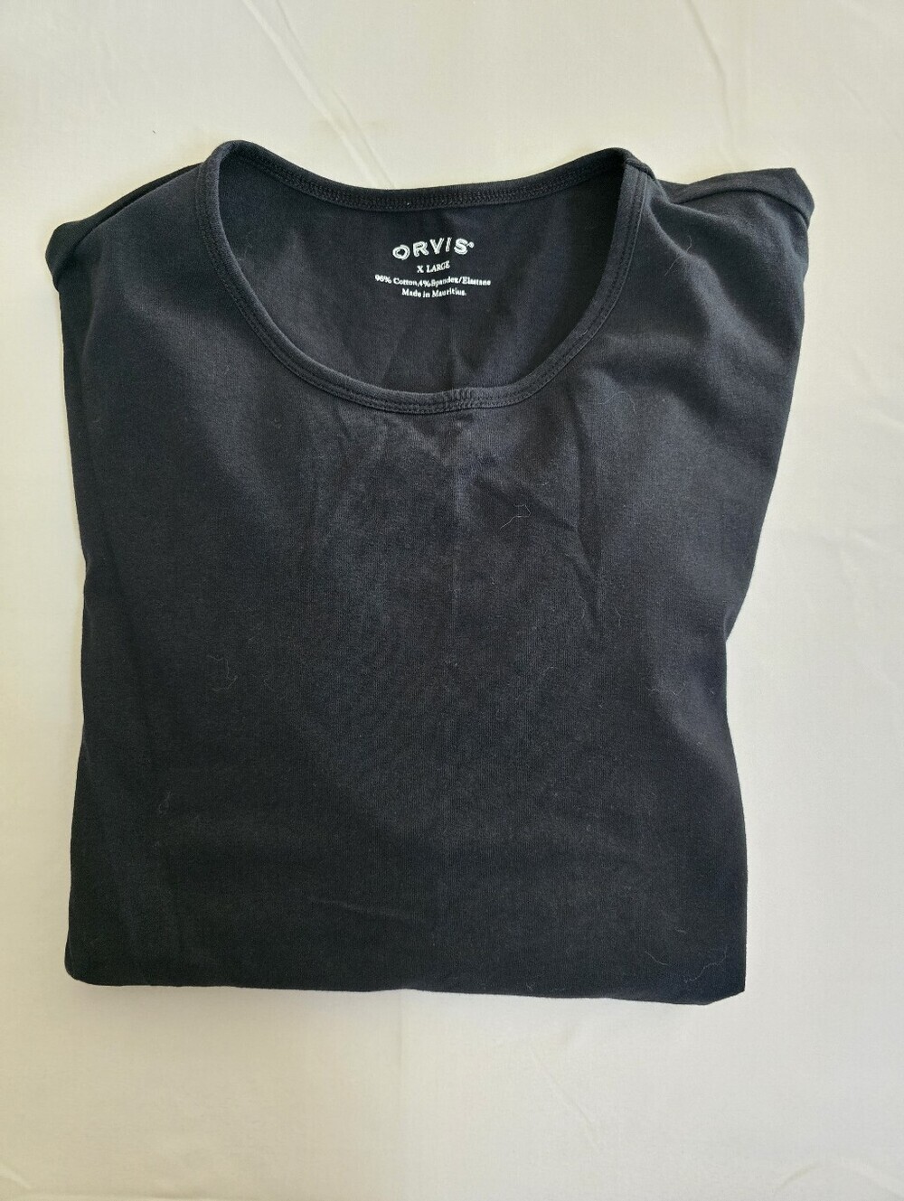 Orvis Black Tee Size XL